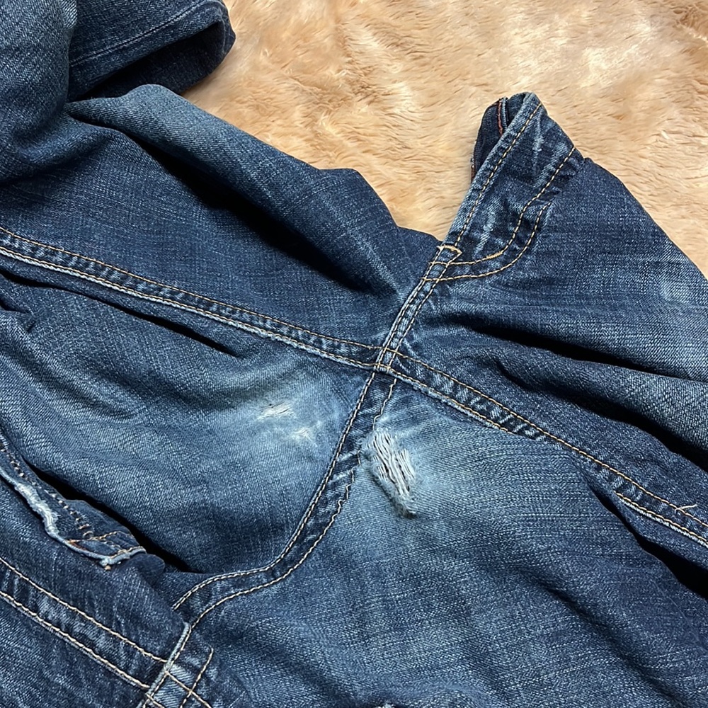 Vintage 1921 Classic Blue Denim Jeans 34/34 - Picture 13 of 16